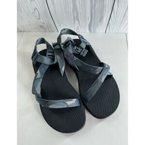 Chaco Z/Cloud Sz 9 Women's Strappy Sport Sandals Rambling Navy HTF